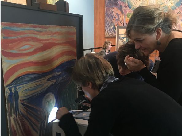 Nuove indagini MOLAB gettano luce su The Scream di Edvard Munch nel Munch Museum di Oslo