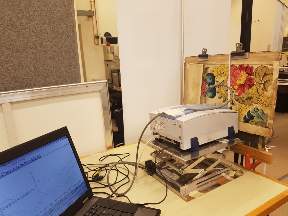 Total reflection mid-FTIR