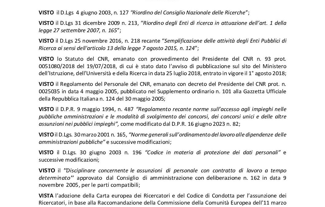 BANDO 400.9 SCITEC PNRR RIC III liv_CHANGES_SCITEC_signed (1)