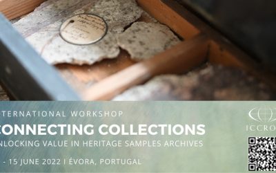 International workshop by ICCROM – Connecting Collections: Unlocking Value in Heritage Samples Archives – June 13-15, 2022