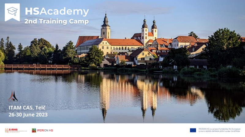 The 2nd Iperion HS Academy Training Camp will be held in Telč, Czech Republic on June 26-30, 2023