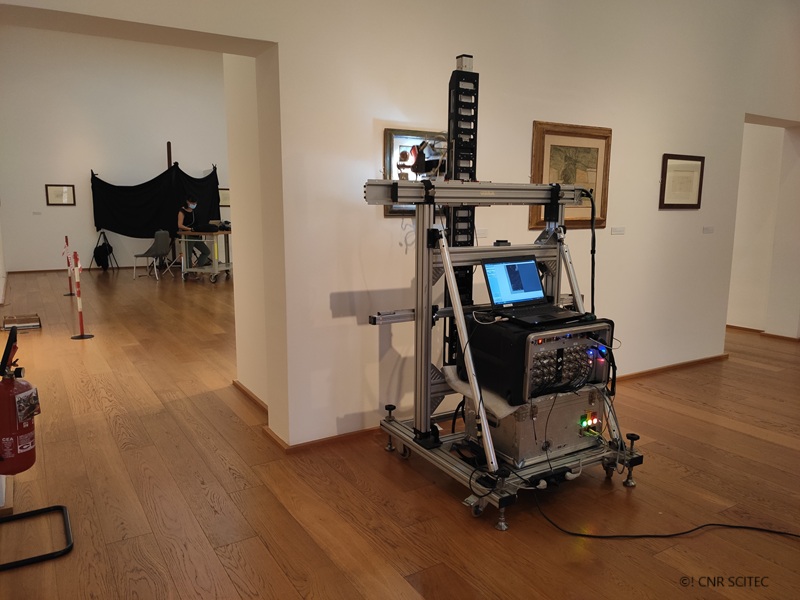 Eight paintings from Morandi Museum in Bologna: study of materials and artistic technique