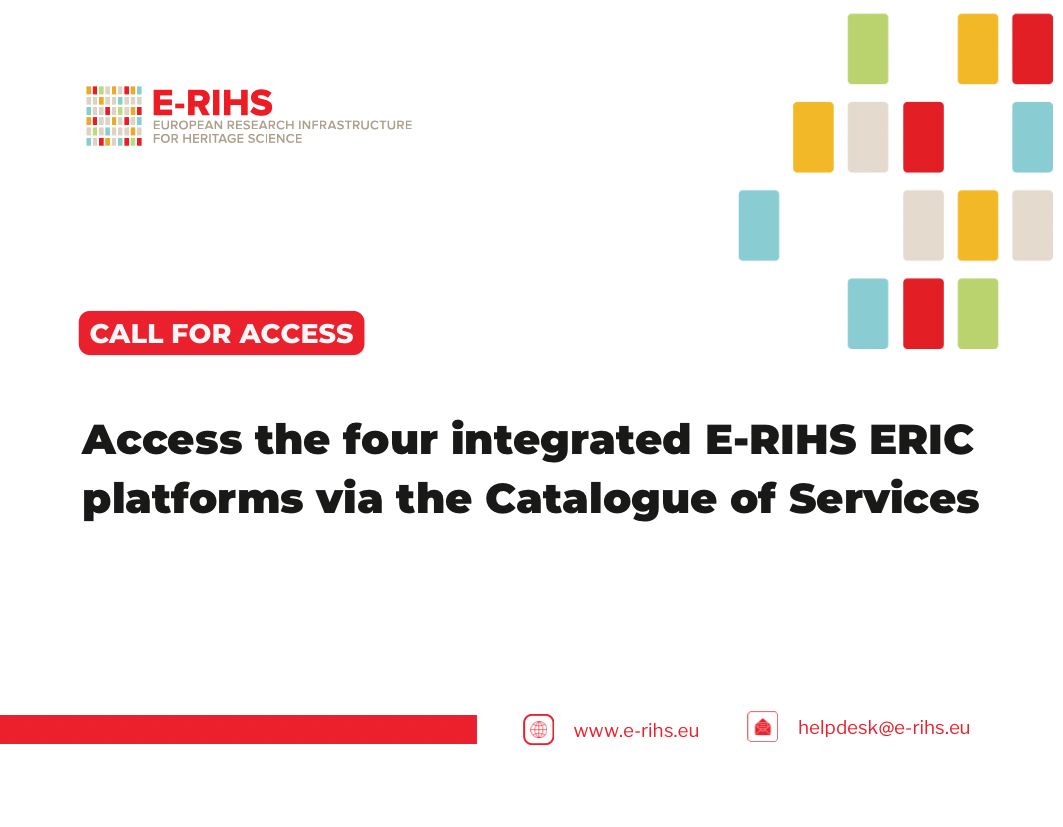 Call for Access to E-RIHS ERIC Services | Deadline for submission: September 30, 2025