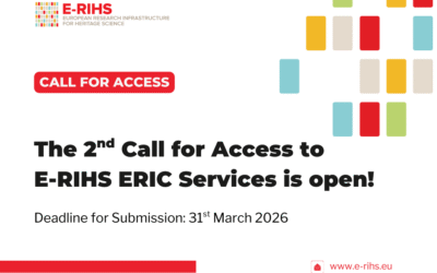 Now open the 2nd Call for Access to E-RIHS ERIC services | Deadline on March 31st, 2026