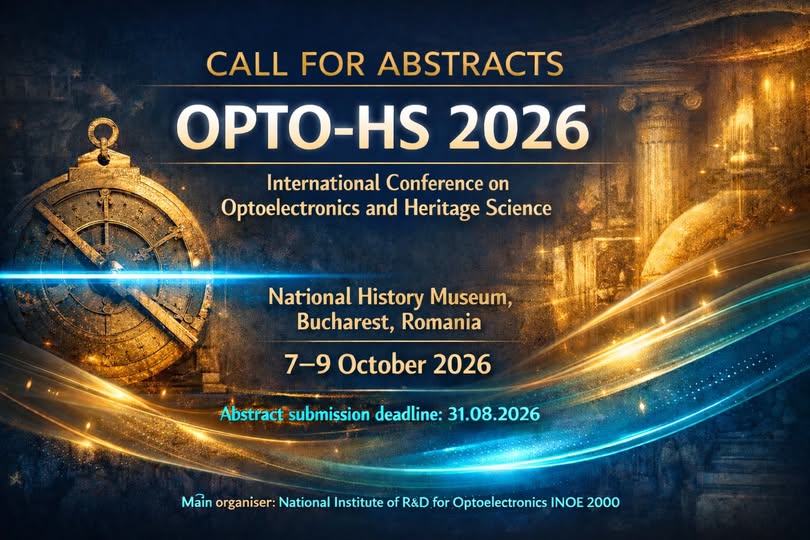 2nd International Conference on Optoelectronics and Heritage Science | Call for abstracts – Deadline 31st August 2026 