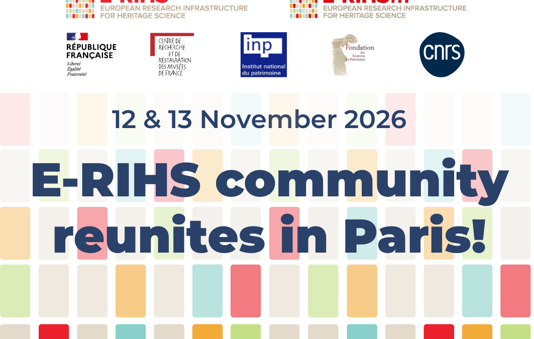E-RIHS community reunites in Paris | 12–13 November 2026
